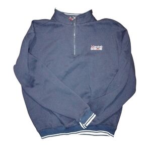 Carnival Cruise Lines Men's 1/4 Zip Logo Pullover Size L/XL Travel, Cruising